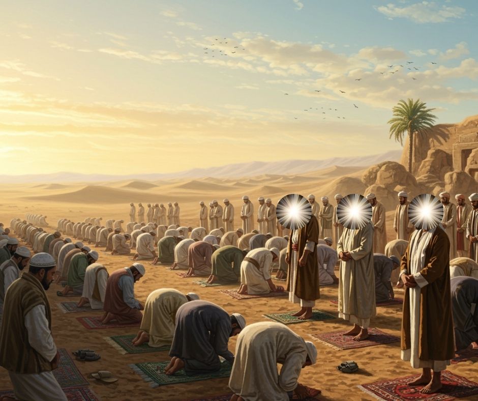 نوم النبي صلى الله عليه وسلم عن صلاة الفجر: دروس، عبر، ومعجزة تكثير الماء 3 1 18