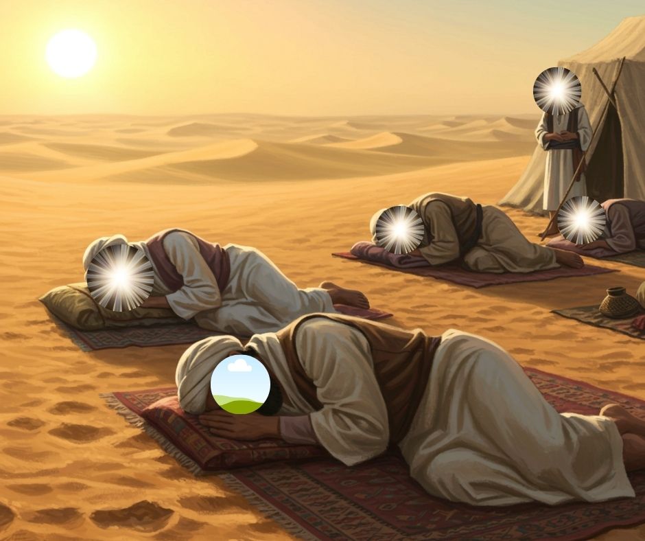 نوم النبي صلى الله عليه وسلم عن صلاة الفجر: دروس، عبر، ومعجزة تكثير الماء 2 2 17