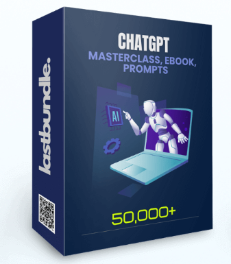 50.000+ مطالبات ChatGPT + دروس متقدمة وكتاب إلكتروني