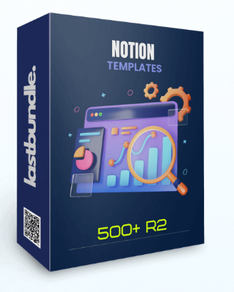 500+ Notion Templates Bundle R2