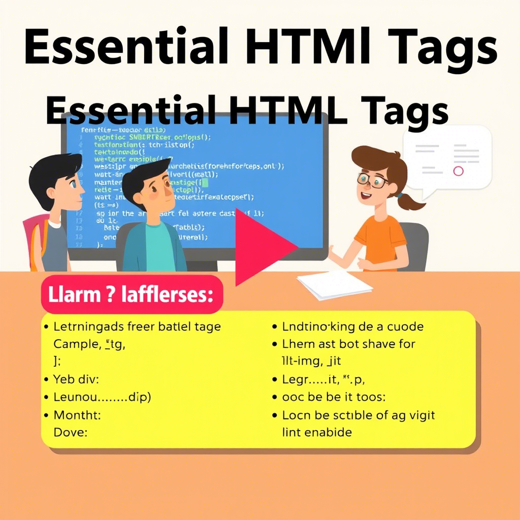 أهم وسوم HTML التي يجب أن تعرفها 1 82df0d02 6820 4db9 bb7a bf8c6747eb6b1
