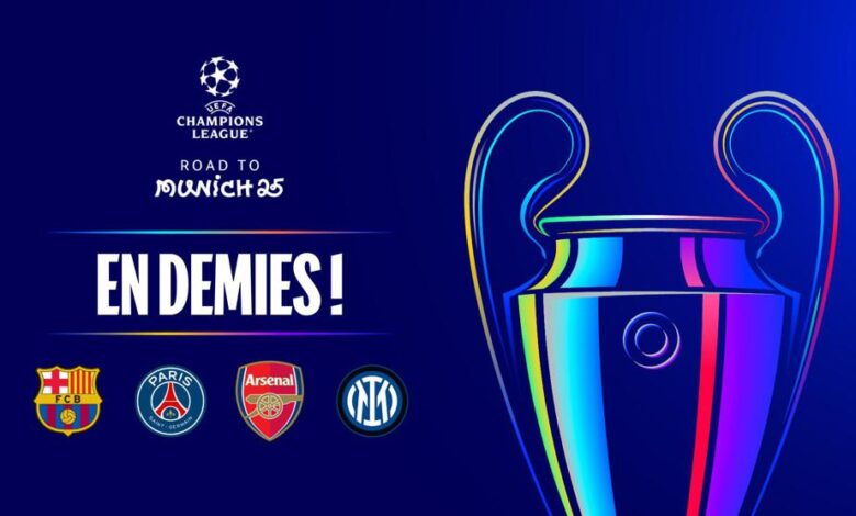 champions league semifinales