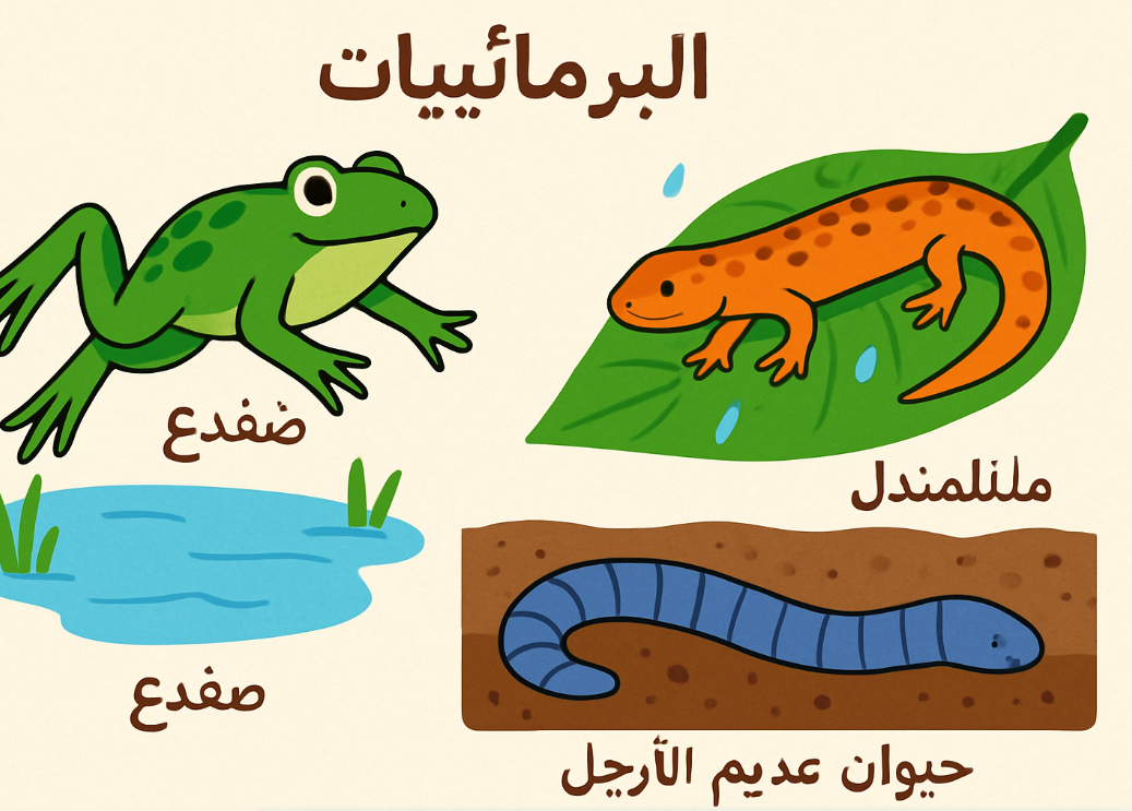 بحث حول الحيوانات البرمائية 1 a1