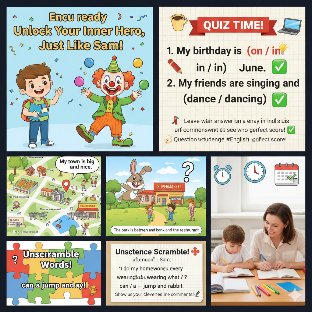 اختبار الإنقليزية سنة 6 ابتدائي – الثلاثي الثاني PDF 1 Gemini Generated Image 7i17rj7i17rj7i17